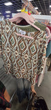 EES120 - COCO IKAT BLOUSE -