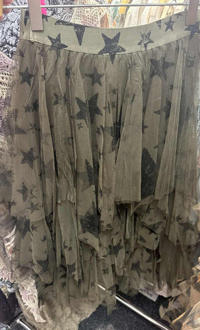 ORI118 - STAR MESH SKIRT