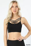 ZE1 - SEAMLESS CRISS-CROSS BRALETTE