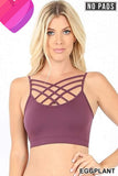 ZE1 - SEAMLESS CRISS-CROSS BRALETTE