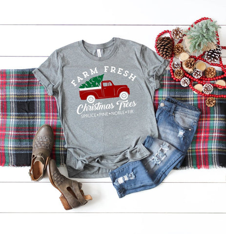 FARM FRESH CHRISTMAS TREE TEE