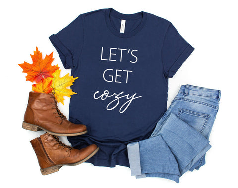 LET'S GET COZY - GRAPHIC TEE