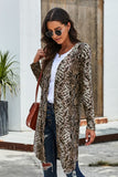 MIS104 - SNAKE PRINT CARDIGAN