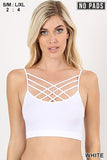 ZE1 - SEAMLESS CRISS-CROSS BRALETTE