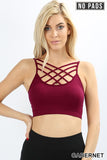 ZE1 - SEAMLESS CRISS-CROSS BRALETTE