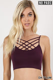 ZE1 - SEAMLESS CRISS-CROSS BRALETTE