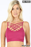 ZE1 - SEAMLESS CRISS-CROSS BRALETTE