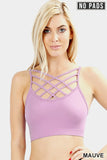 ZE1 - SEAMLESS CRISS-CROSS BRALETTE