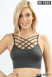 ZE1 - SEAMLESS CRISS-CROSS BRALETTE