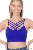 ZE1 - SEAMLESS CRISS-CROSS BRALETTE