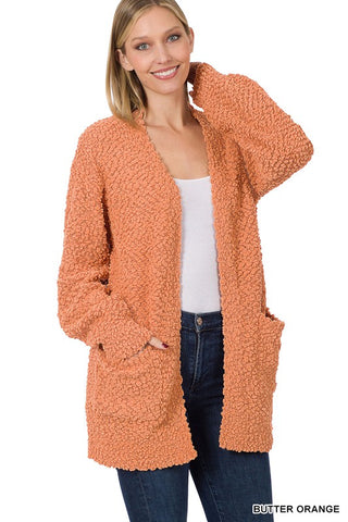 ZE268 - POPCORN CARDIGAN