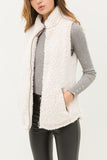 GAYA - CURVY SHERPA VEST