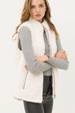 GAYA - CURVY SHERPA VEST