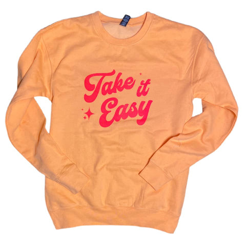 TAKE IT EASY - GRAPHIC SWEATSHIRT